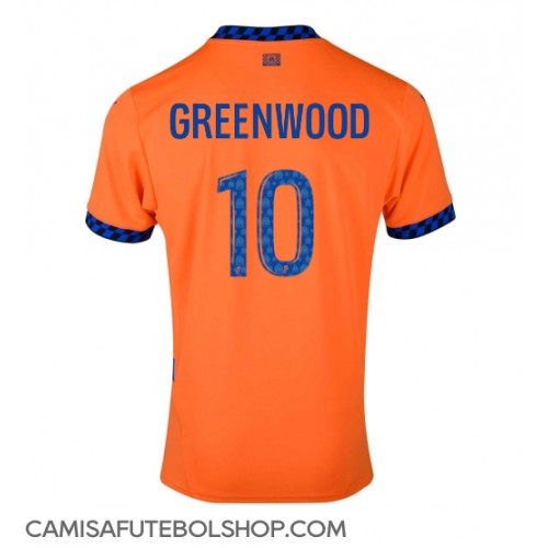 Camisa de time de futebol Olympique de Marseille Mason Greenwood #10 Replicas 3º Equipamento 2024-25 Manga Curta